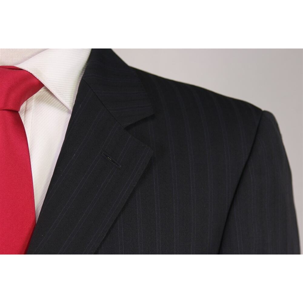 Paul Smith The Westbourne Black Textured Tonestripe 3-Btn Slim Fit Wool Suit 38R - Picture 4 of 12